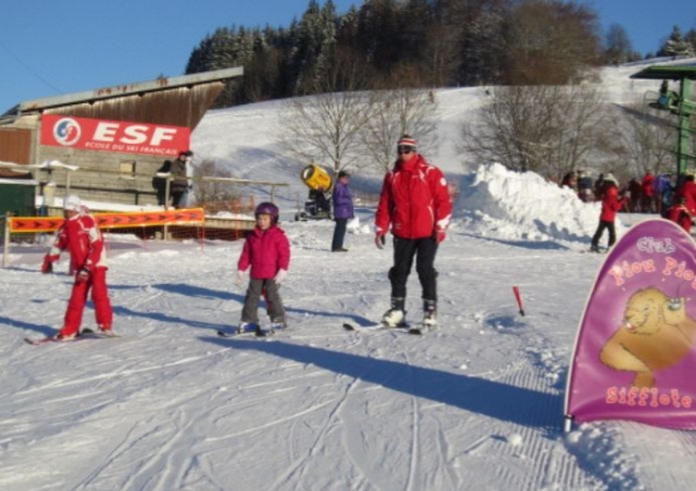  Clases de esquí para niños 